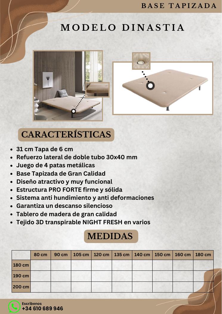 Base Tapizada Dinastía